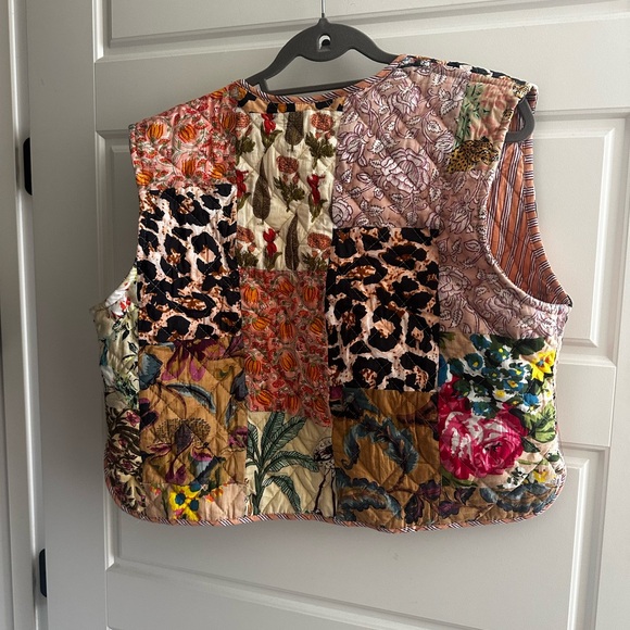 Colorful Patchwork Vest - Picture 2 of 2